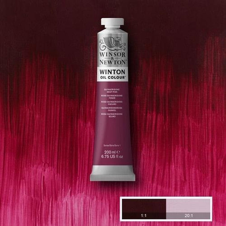 Winsor Newton Winton Ölfarbe 200 ml – Chinacridon Deep Pink 250