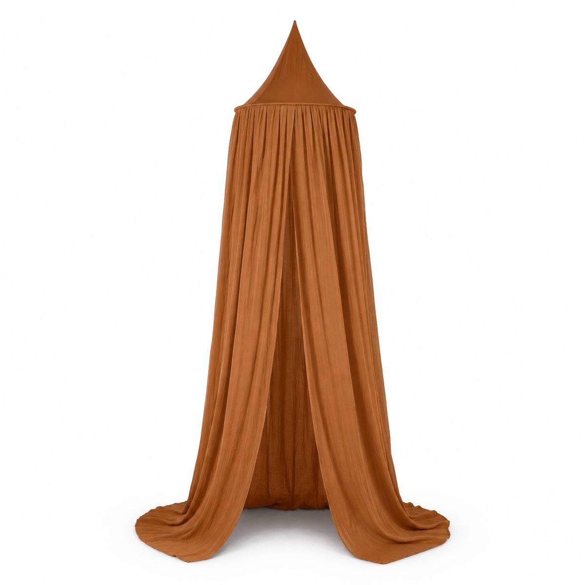 Deryan Baby-Moskitonetz Vintage 245 cm – Kinder-Moskitonetz – Baldachin Karamell