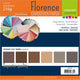 Florence Vaessen Creative Cardstock, stabiles Kartonpapier 216 g – braun, 24 Stück. 30,5 x 30,5 cm