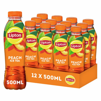 Lipton Eistee Pfirsich mit Kohlensäure (12x 50cl)