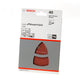 Bosch - 10-teiliges Schleifblatt-Set 102 x 62, 93 mm, 40