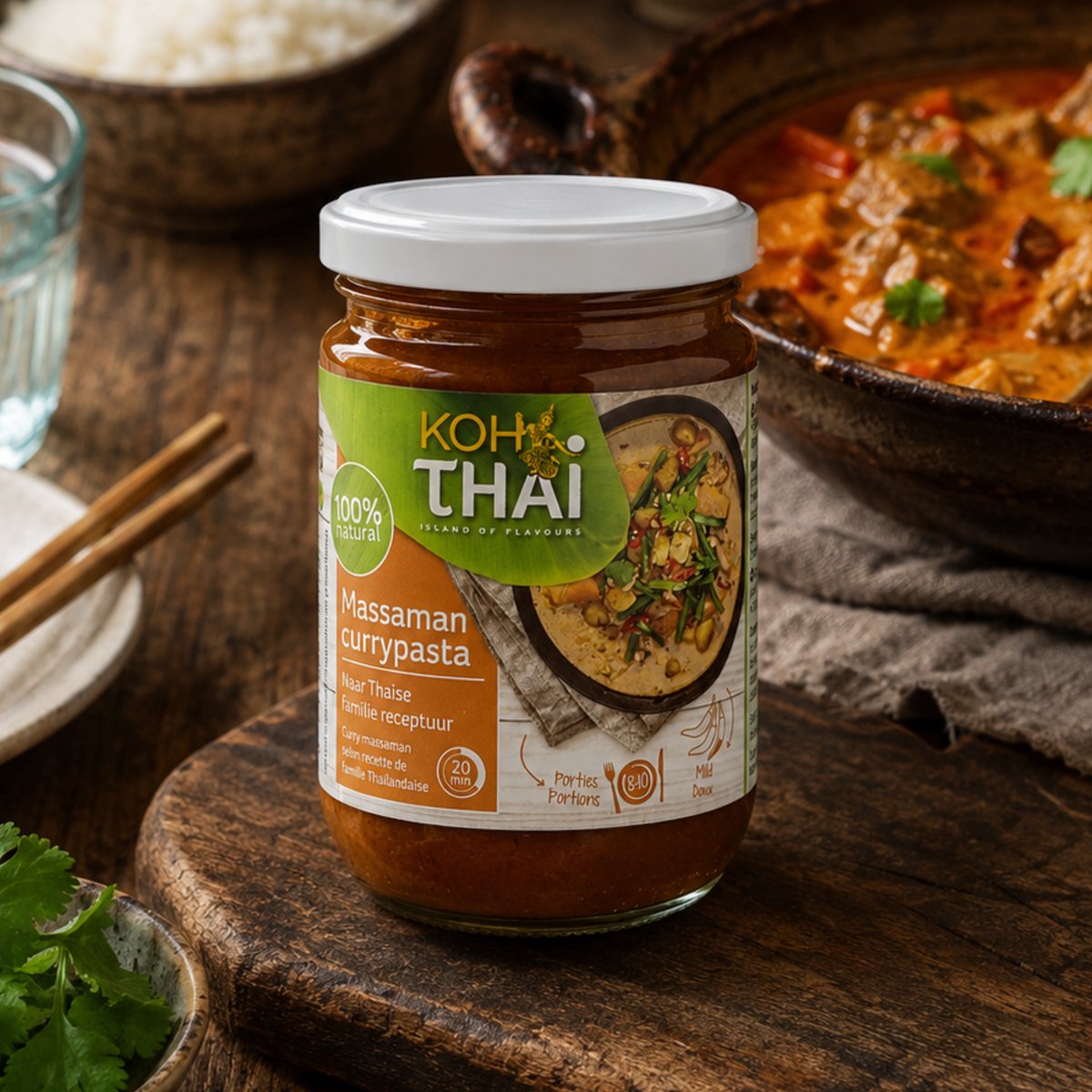 Koh Thai Massaman Currypaste 6 x 225 Gramm