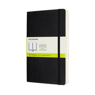 Klassisches Moleskine-Notizbuch – erweitert – groß – Softcover – leer – schwarz
