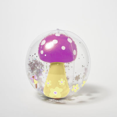 Sunnylife - Aufblasbare Spiele für Kinder 3D-Wasserball Mima die Fee Zitrone Flieder - Kunststoff - Mehrfarbig -