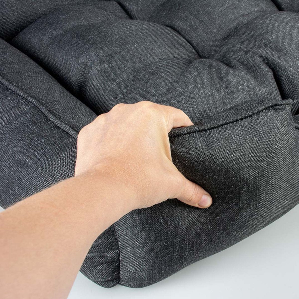 Duvo + Duratex Hundebett dunkelgrau S-60x45x16cm