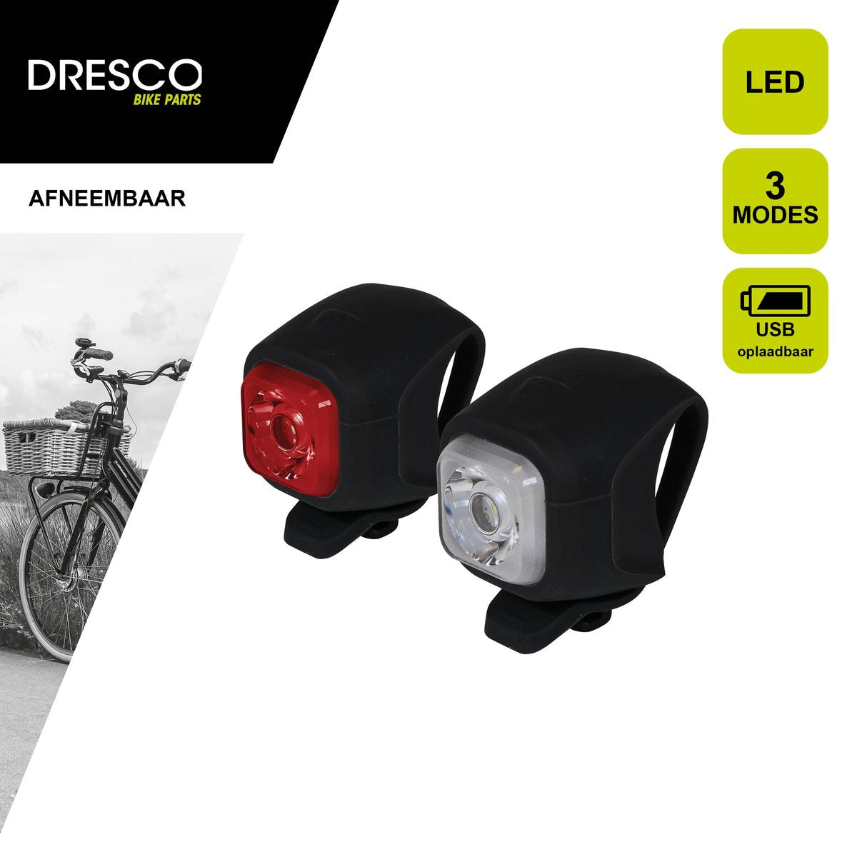 Dresco LED-Beleuchtungsset – USB wiederaufladbar