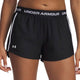 Under Armour Tech Play Up Shorts-Blk Damen-Sporthose – Schwarz – Weiß