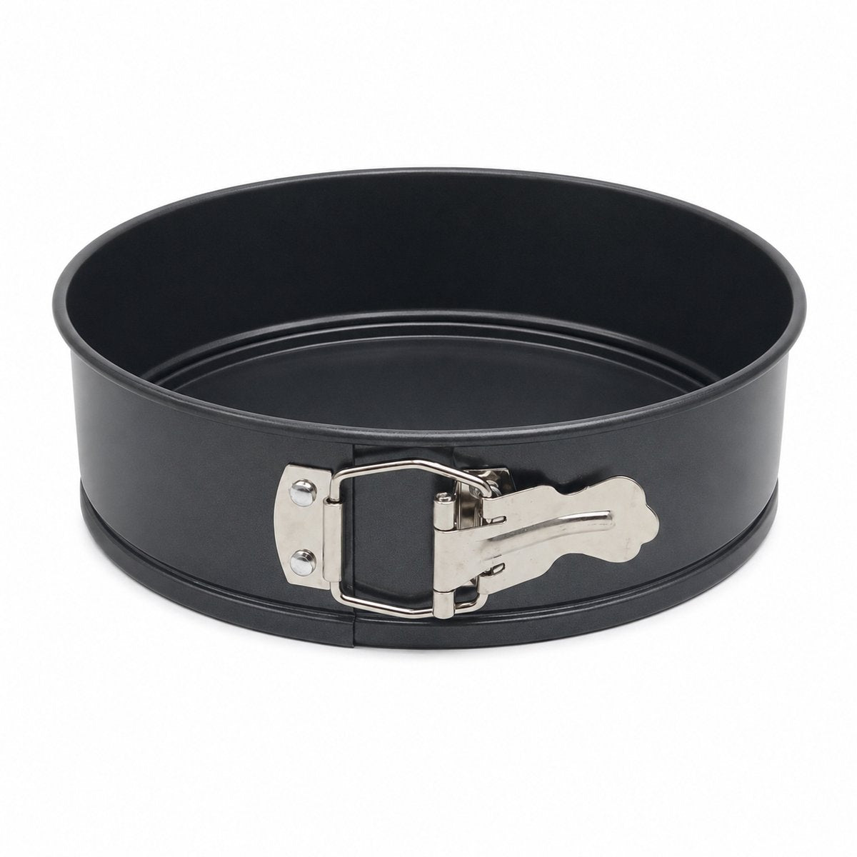 Markenlos Sans Marque Kozie Springform ø26 cm – PFAS-frei – Antihaft-Backform – Runde Kuchenform – Anthrazit