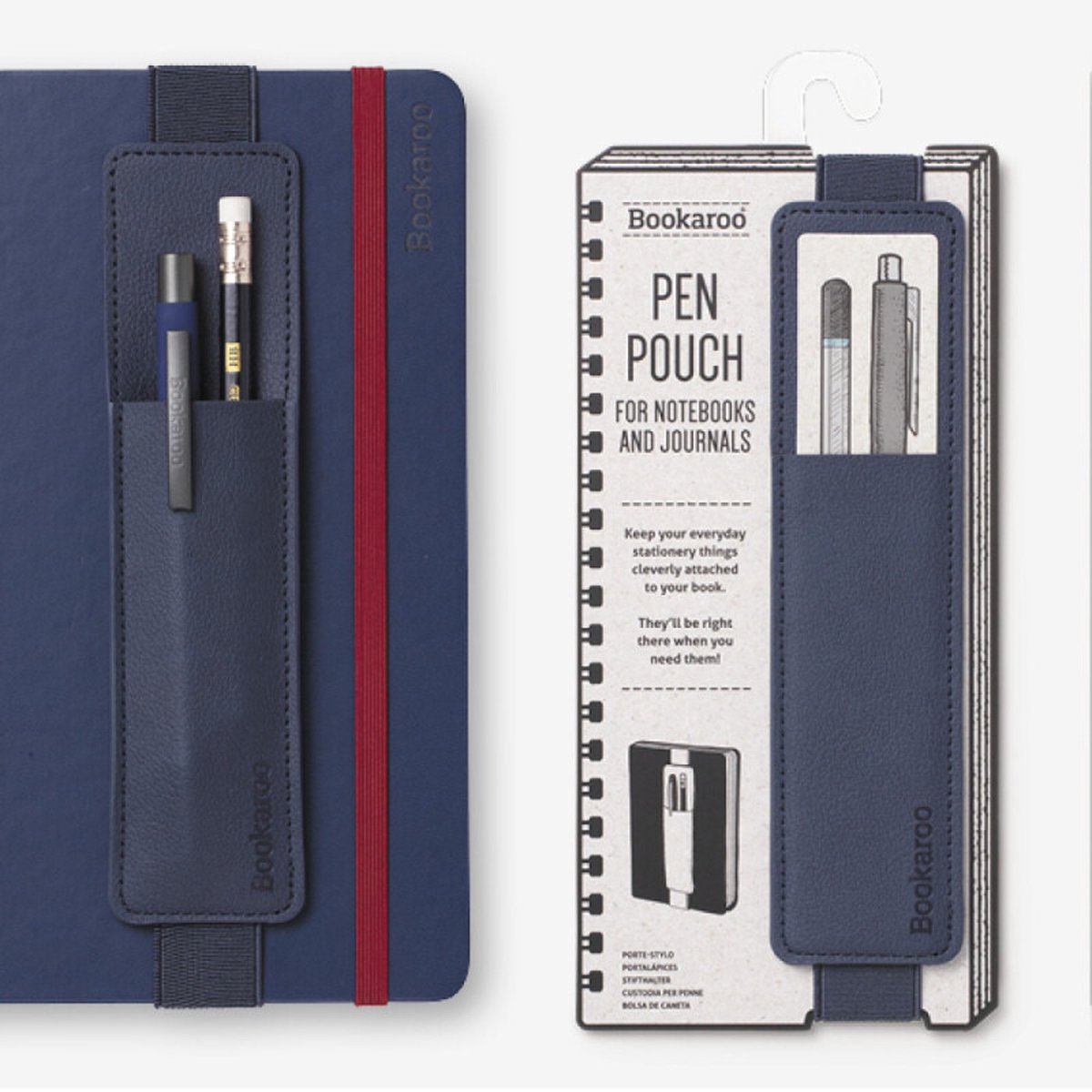 Bookaroo Stiftetui – Marineblau