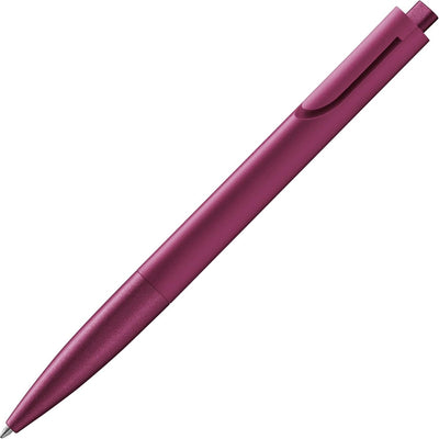 Lamy Noto Burgunderroter Kugelschreiber | Kunststoff in Dreiecksform | Clip im Gehäuse integriert | inklusive Großfüllmine m 16 schwarz – Schreibstärke m