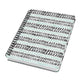 Sigel – Spiralnotizbuch – Jolie – A5 – Hardcover – 120 Seiten – 100-Gramm-Papier – Punkte – Curly Mint – Si-JN622