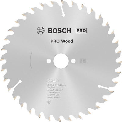 Bosch cirkzb opt 160x20 16x2,6 36t wz