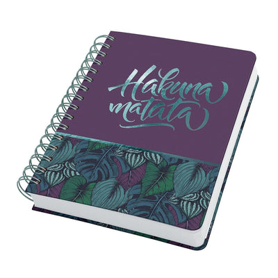 Sigel – Spiralnotizbuch – Jolie – A5 – Hardcover – 240 Seiten – Punkte – 120-Gramm-Papier – Dschungelträume – si-jn613