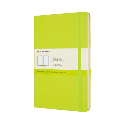 Klassisches Moleskine-Notizbuch – groß – Hardcover – leer – Zitronengrün