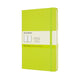 Klassisches Moleskine-Notizbuch – groß – Hardcover – leer – Zitronengrün