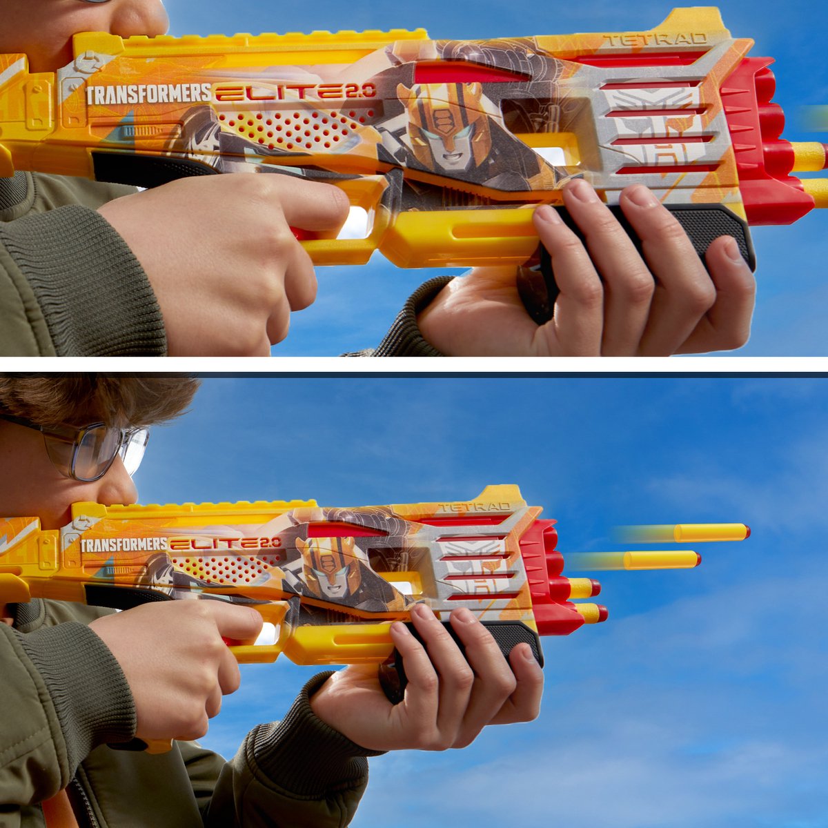 Nerf Transformers Bumblebee Dartblaster