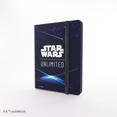 Gamegenic Star Wars Unlimited Casual Album-Kartenrückseite blau – 18 Fächer – Sammelmappe für Sammelkarten –