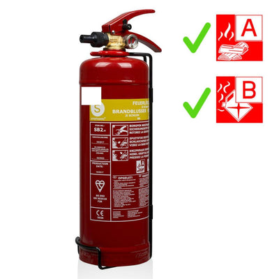 Smartwares 10.014.97 – Feuerlöschschaum 2l – inkl. Aufhängebügel – Brandklasse AB – BSI zertifiziert