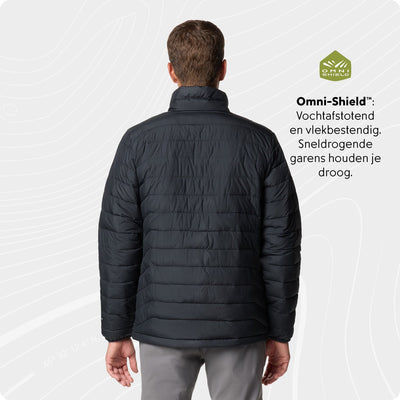 Columbia Powder Lite™ II Jacke Herren Outdoorjacke - Schwarz - Größe M