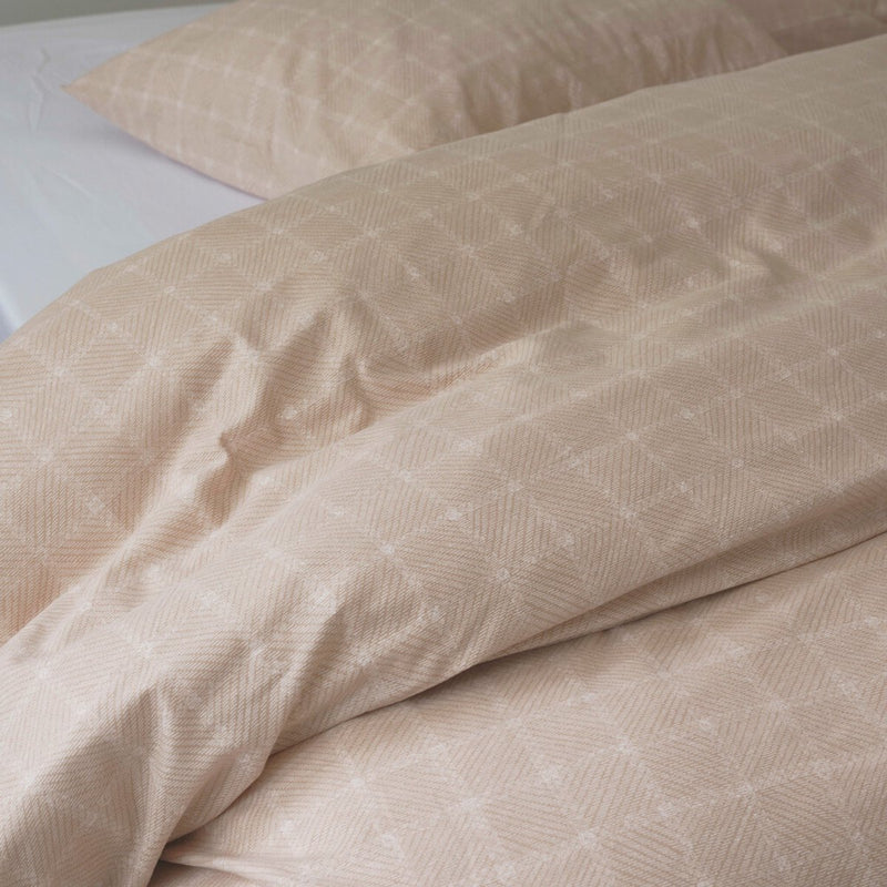 Cinderella Bettbezug Carre Flanell – Natur – 200 x 220