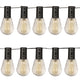 Luxform – Solar-Lichterkette mit 10 Lichtern – Alicante – Partybeleuchtung – angetrieben durch Solarenergie