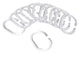 Differnz - Duschvorhangringe - c-Moll - transparent