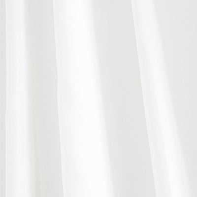 Differnz Duschvorhangfarbe – 240 x 200 cm – beschwert – 100 % Polyester – Weiß