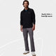 Columbia Klamath Range™ II Fleecepullover mit halbem Reißverschluss – Outdoor-Pullover – Fleecepullover – Herren – Größe M – Schwarz