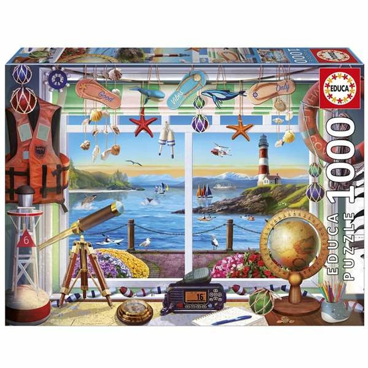Educa - Leben im Hafen - Puzzle - 1000 Teile - Sinterklaas-Geschenke