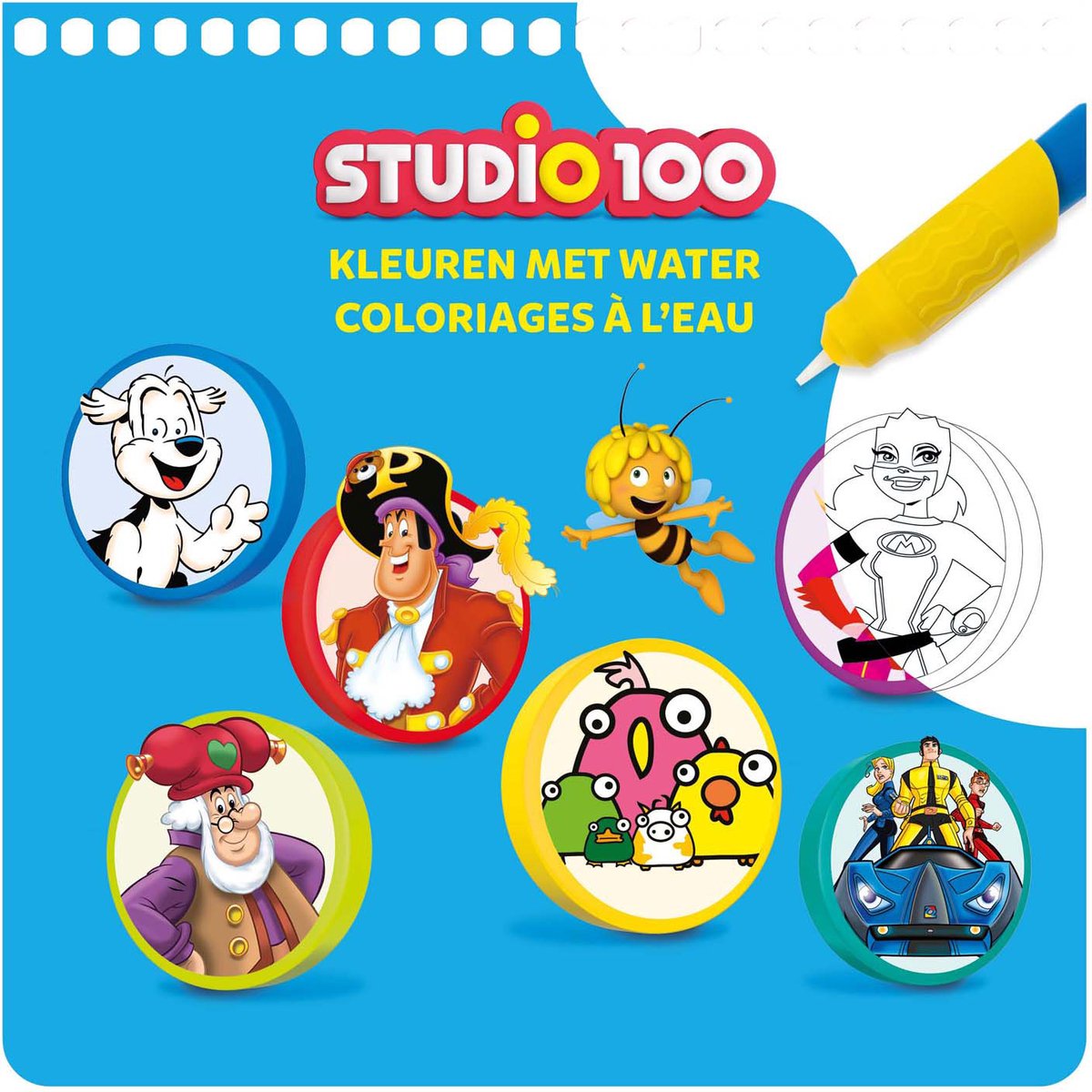 Studio 100 Malbuch - Farben mit Wasser