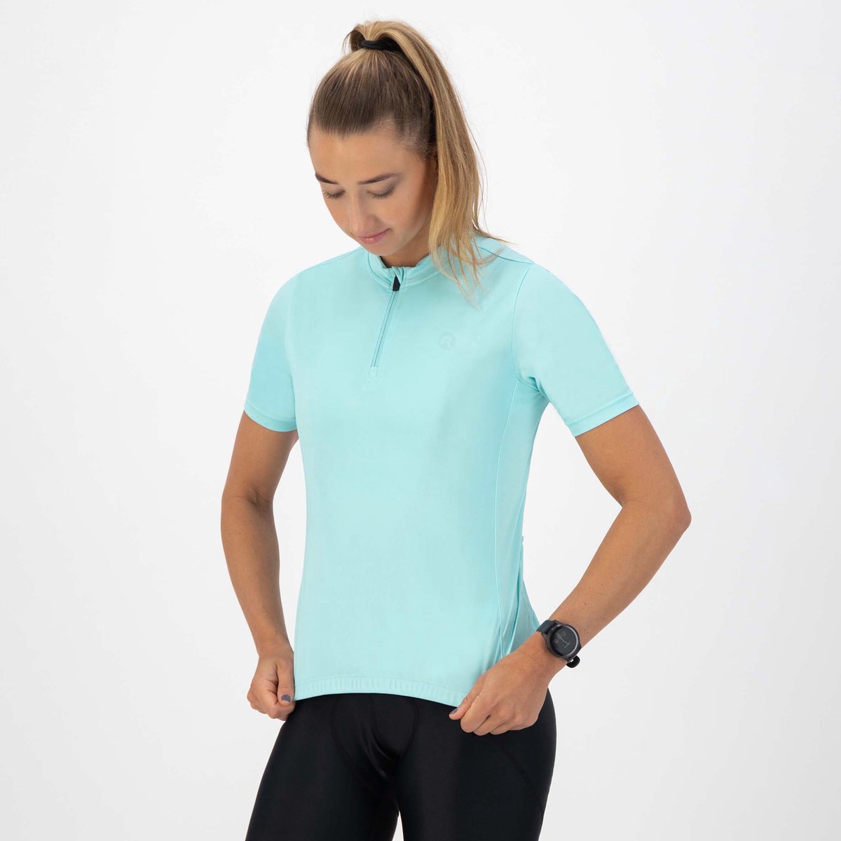 Rogelli Core Radtrikot Damen – Kurzarm – Hellblau – XL