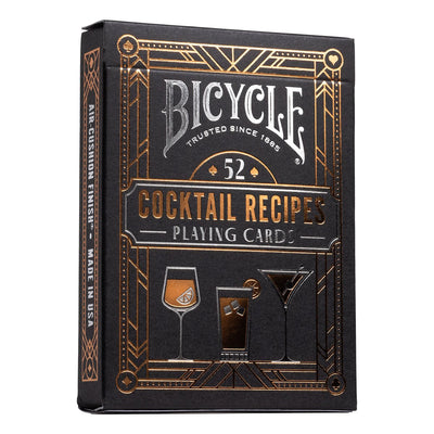 Bicycle-Cocktail-Rezepte – 52 Premium-Spielkarten 52 Cocktail-Rezepte – Kreativ – Poker – Sammlerstück