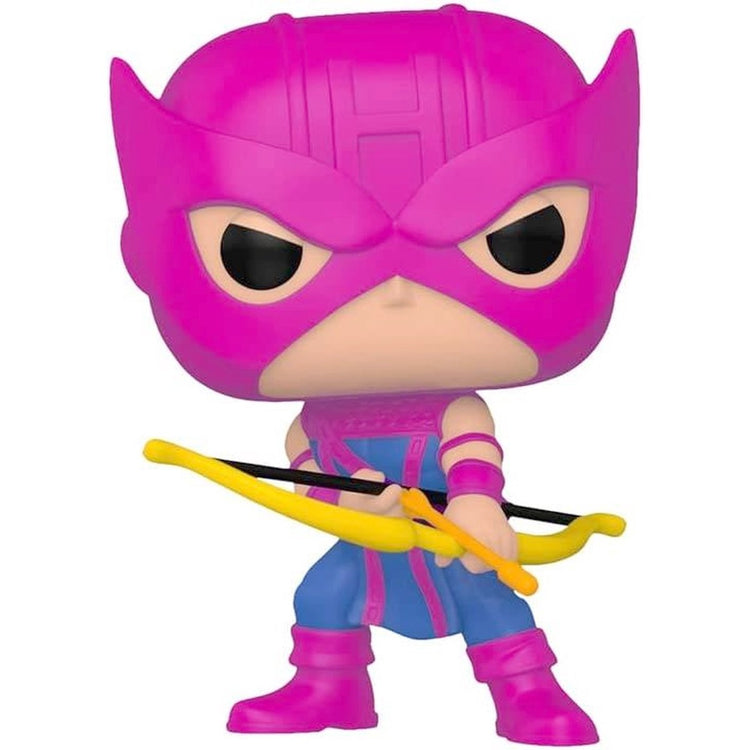 Marvel Funko Hawkeye – Pop! Klassische Hawkeye PX exklusive 9 cm große Sammelfigur – mehrfarbig