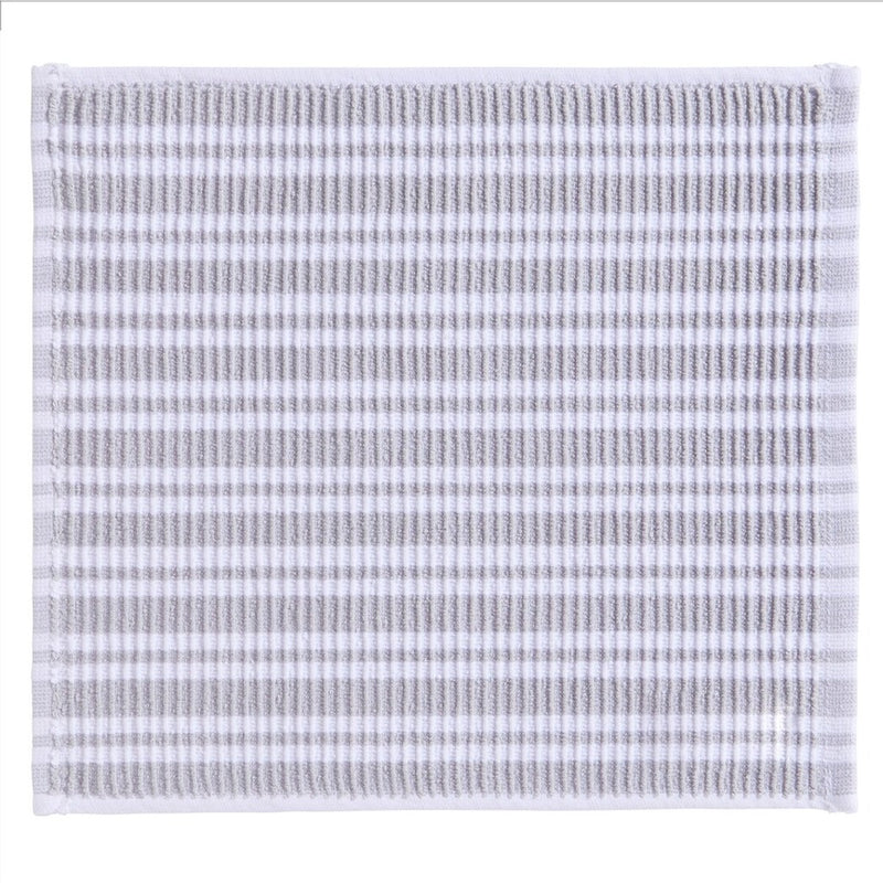 Ddddd – Geschirrtücher und Küchentücher – Set mit 8 Stück – Baumwolle – Aufhängeöse – 30 x 30 cm – hellgrau