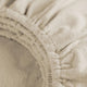 Cinderella-Spannbettlaken aus Flanell – heller Sand – 70 x 200 210