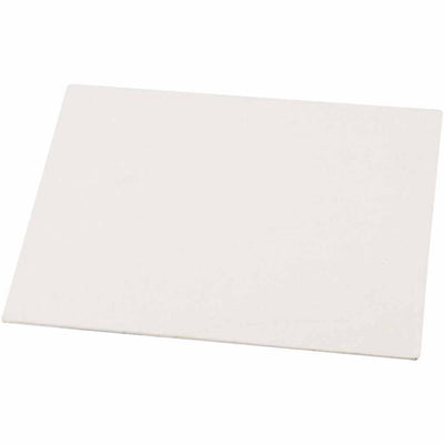 Creativ Company Leinwandpaneel, A2, Größe 42x60 cm, Stärke 3 mm, 280 g, weiß, 1 Stück
