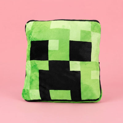 Paladone Minecraft Creeper Kissen und Decke in einem von