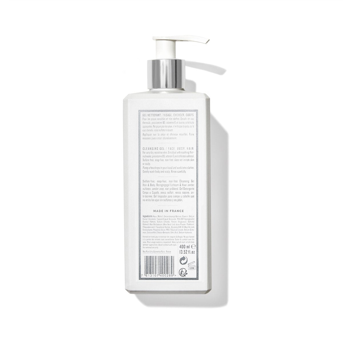 Jacadi le bébé care – Babyshampoo Babywaschgel – für empfindliche Babyhaut – 400 ml