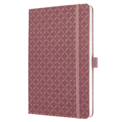 Sigel Notizbuch Jolie – Flair – A5 – Dusty Red – liniert – Hardcover – SI-JN135