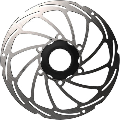 BBB Cycling Scheibenbremse Center Stop Center Lock Bremsscheibe BBS-121 – Silber – 180 mm
