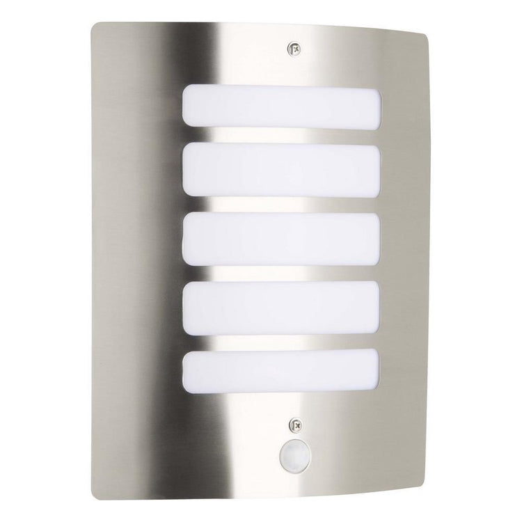 Brilliant Todd – Außenleuchte – Bewegungssensor – IP44 – E27 1x max40 W – Chrom