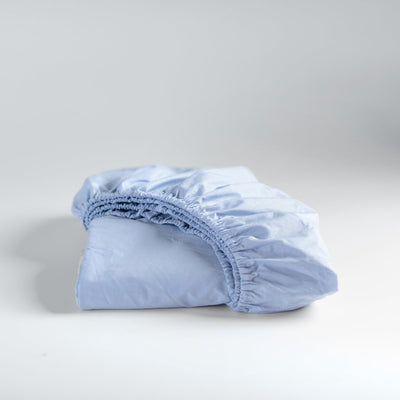 Cinderella - Wochenende - Spannbettlaken - bis 25 cm Matratzenhöhe - 100x210 cm - zartblau