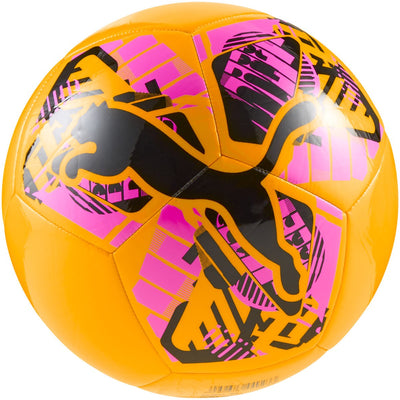 Puma Big Cat Ball Unisex-Fußball – Sun Stream – Schwarz-Poison Pink