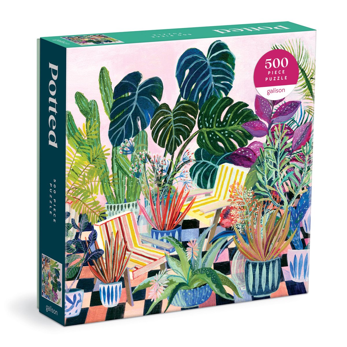 Vergossenes 500-teiliges Puzzle