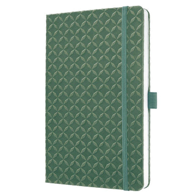 Sigel Jolie Notizbuch Flair – Größe A5 – Naturgrün – mit Linie – Si-JN141