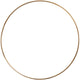 Metalldrahtring Gold, 20 cm