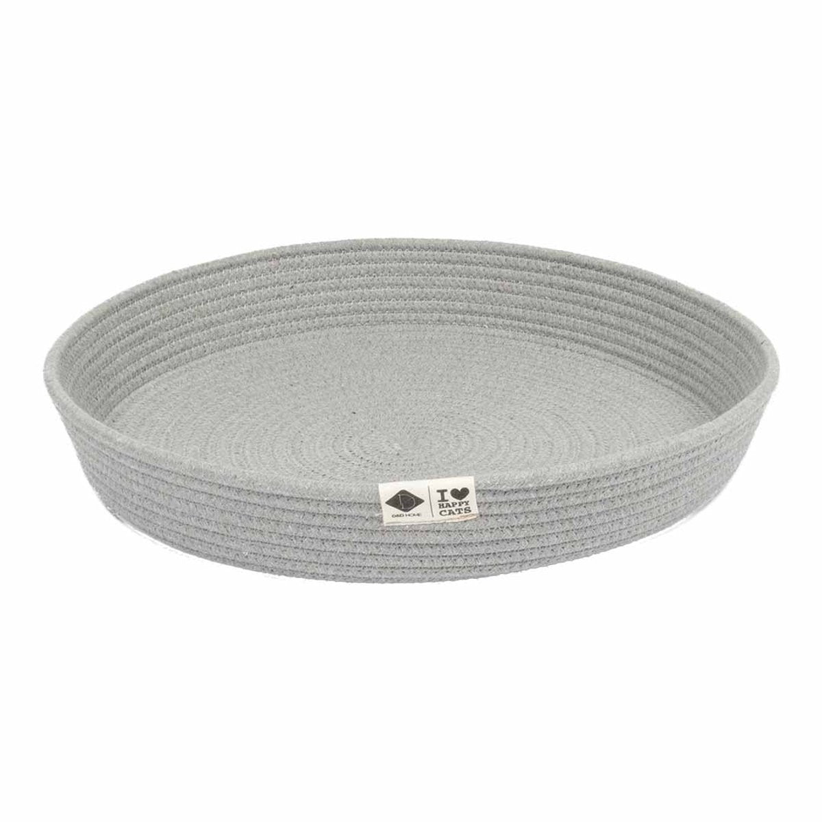 D d Home Jess – Katzenkorb 45 x 45 x 7 cm, grau