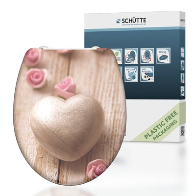 Schütte Schütte Toilettensitz mit weicher romantischer Duroplast mit Druck