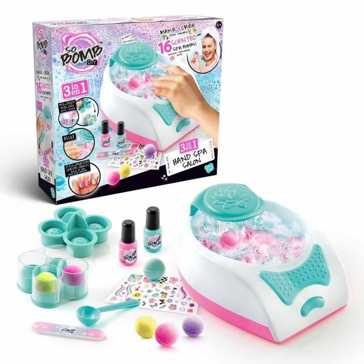 Canal Toys Hand-Spa-Salon 3 in 1