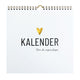 Lifestyle2love Geburtstagskalender – – stilvolles modernes Design – ohne Jahreszahl